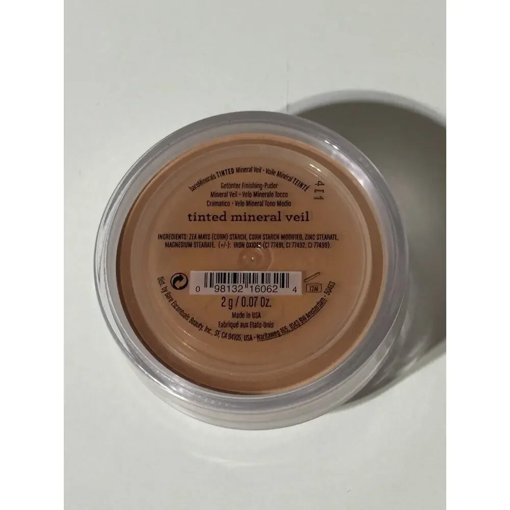 BareMinerals TINTED Mineral Veil Finish Powder 0.2oz / 7 g New